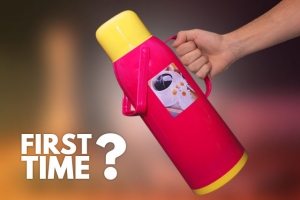 First Time Use of Vacuum Flask